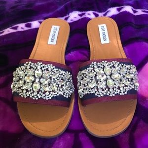 Brilliant Rhinestones Steve Madden Sandals